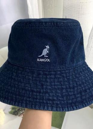 Джинсовая панама kangol3 фото