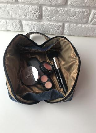 Самая удобная косметичка (джинс)