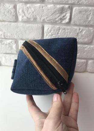 Самая удобная косметичка (джинс)