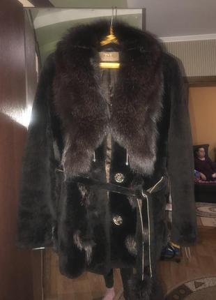 Шуба з мутону