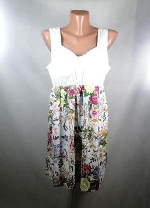 Платье котон бюстье юбка белое 3