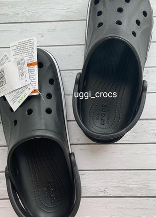 Крокс баябэнд crocs bayaband black черные шлепки 36-44р2 фото