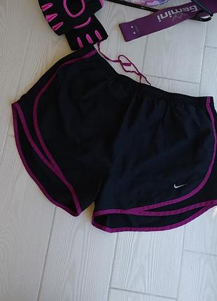 Шорты беговые оригинал nike dri fit для бега фитнеса спорта тренировок йоги