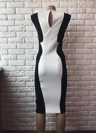 Сукня чорно біле7 фото