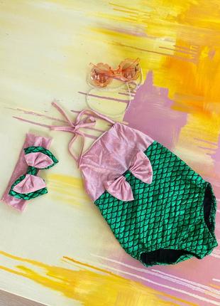Маленький купальник на рік💚💗