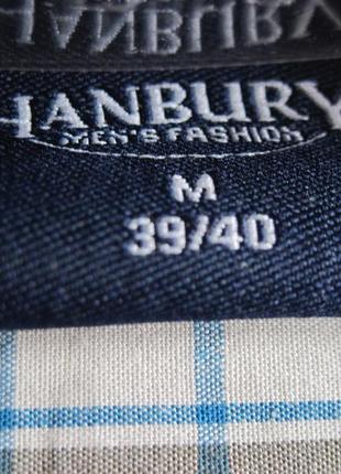 Hanbury (m 39/40) рубашка мужская натуральная5 фото