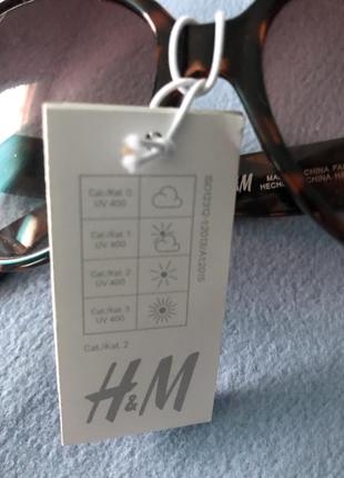 Брендові сонцезахисні окуляри h&m. оригінал!!!3 фото