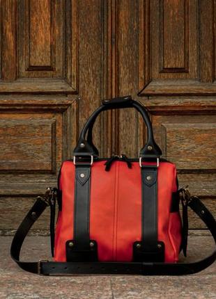 Саквояж у вінтажному стилі, жіноча сумка для подорожей