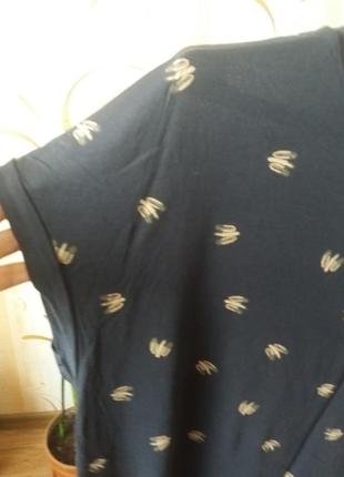 Блуза оверсайз.принт.р.50/52.бренд. 4