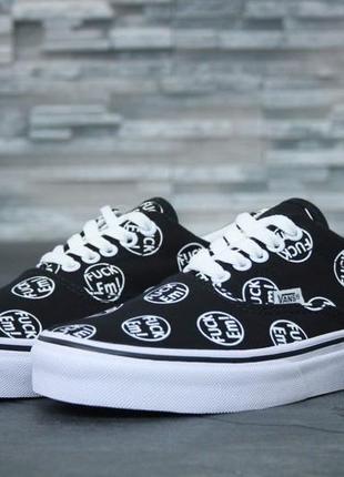 Кеды женские vans new era "fuck em"2 фото