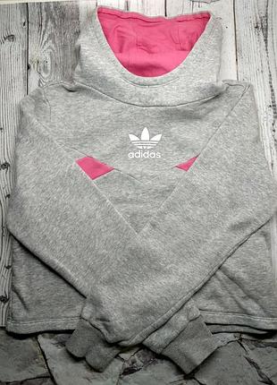 Укороченная кофта adidas