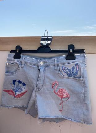 Джинсові шорти h&m 3