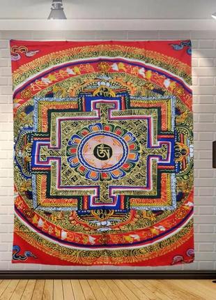 Картина текстильная калачакра гобелен на стену2 фото