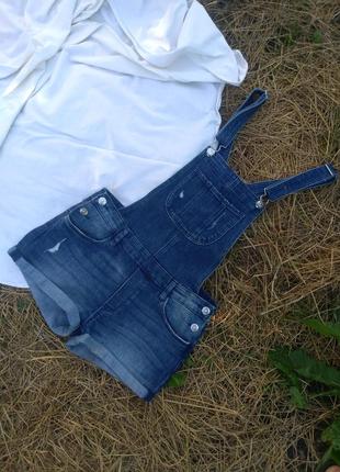 Джинсовый комбинезон🔥