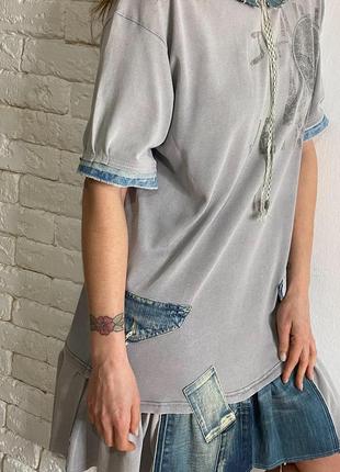 Трикотажное платье armani 6