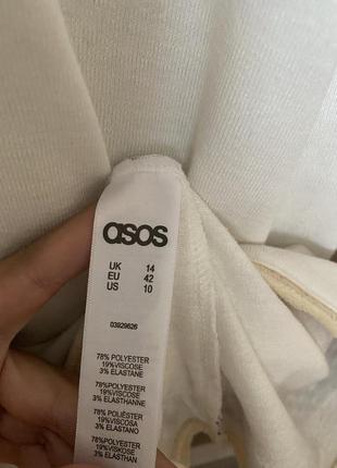 Asos платье с широкими рукавами и шнуровкой8 фото