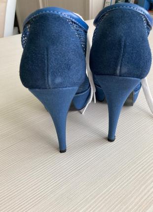 Жіночі літні легкі стильні туфлі на високому каблуці розмір -366 фото