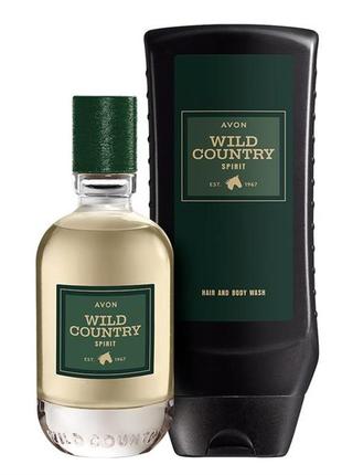 Набір чоловічий avon wild country spirit1 фото