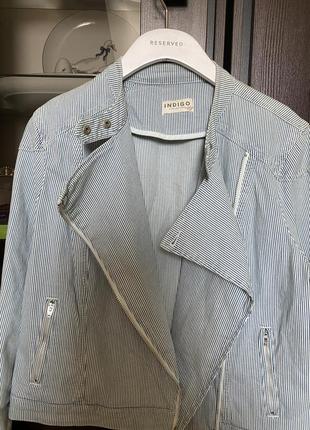 Джинсова куртка-косуха marks & spenser