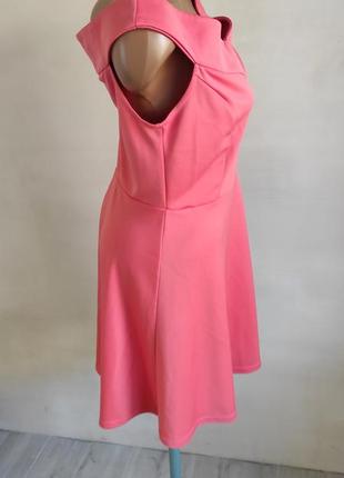 Нежное розовое платье2 фото