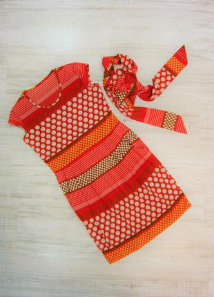 Платье летнее разноцветное яркое vero moda, р. м1 фото