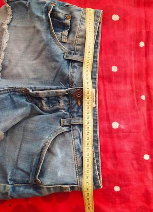 Фірмові короткі джинсові шорти 🔥👌 на гудзиках4 фото