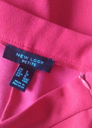 Червоні штани кюлоти new look petite, літо/весна розмір 8/s5 фото