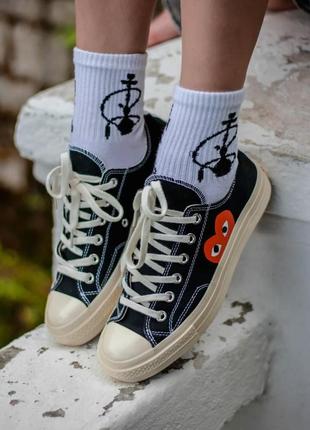 Женские кеды converse chuck taylor all star черные9 фото