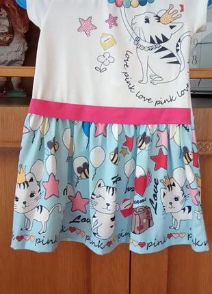 Плаття з котами