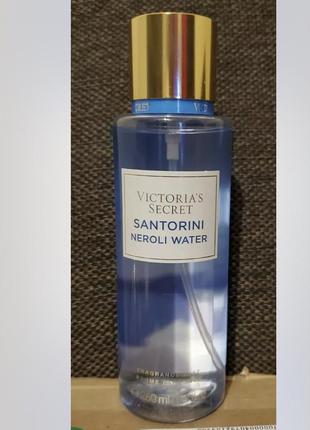 Парфюмированный спрей для тела victoria's secret santorini neroli water1 фото