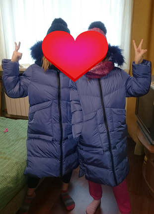 Зимнее пальто для девочки