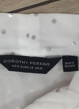 Шикарная недная белая блуза блузка рубашка dorothy perkins3 фото