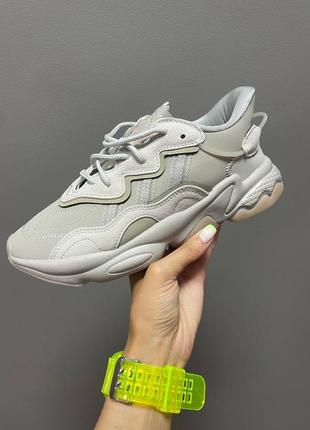 Кросівки жіночі adidas адідас ozweego adiprene metal grey2 фото
