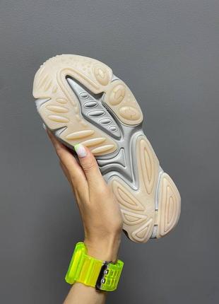 Кросівки жіночі adidas адідас ozweego adiprene metal grey6 фото