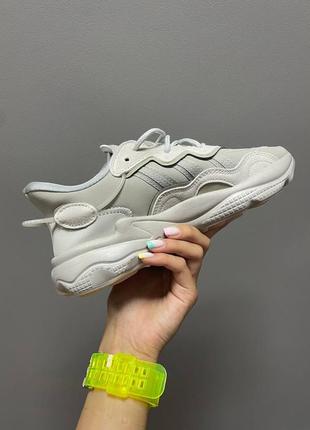 Кросівки жіночі adidas адідас ozweego adiprene metal grey4 фото
