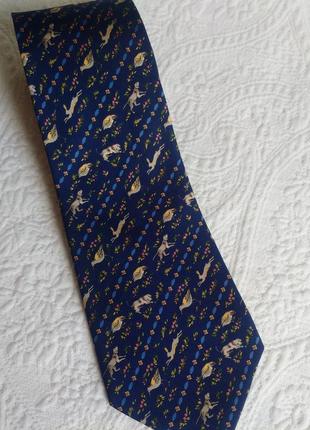 Краватка salvatore ferragamo оригінал 100% шовк