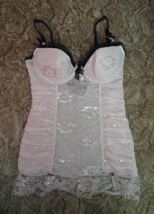 Пеньюар нежно-розовый closer 75в