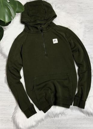 Half zip hoodie худи на молнии с капюшоном nike air max1 фото