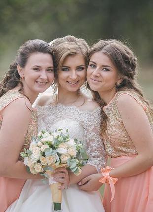 Блестящее вечернее платье 5