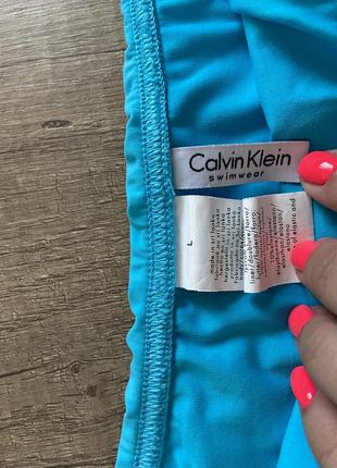 Купальные плавочки calvin klein2 фото