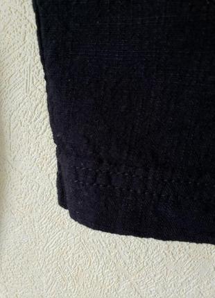 Новые льняные текстурированные чино шорты с карманами next 22 uk3 фото