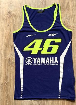 Мужская хлопковая майка с принтом yamaha vr46