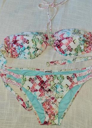 Beach mountain купальник бандо яскравий