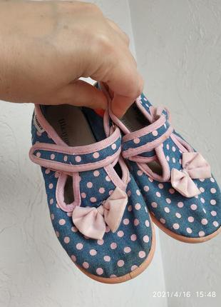 Тапочки детские сменные обувь на девочку р. 29 ортопед4 фото