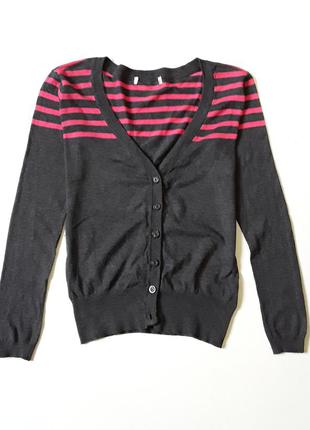 Кардиган в полоску