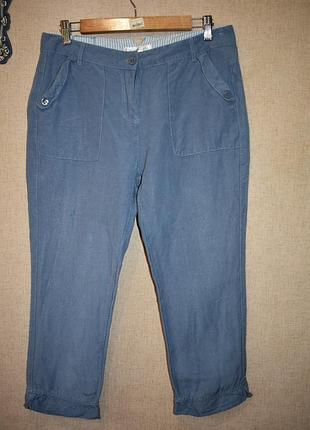 Капрі 55% льон, 45% віскоза, шорти