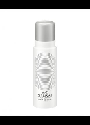 Sensai silky purifying clear gel wash очищающий гель для лица 145 ml