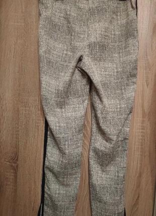 Стильные брюки штаны next с потайной молнией сбоку3 фото