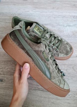 Кеди кросівки puma basket platform 366038 03 оригінал