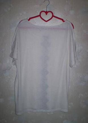 Жіноча футболка з вишивкою xl 50р.2 фото